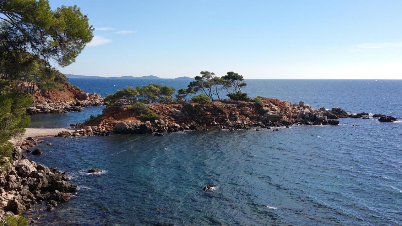 バンドールMas De L Ile Rousseアパートメント エクステリア 写真